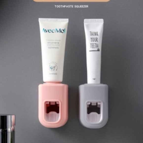 Simple Clean look Toothpaste Dispenser Wall Mount for Bathroom - Picture 7 of 9